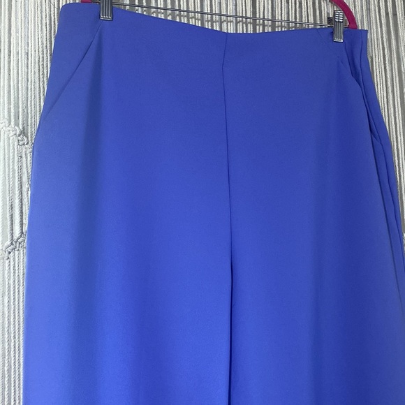 Torrid Pull On Wide Leg High Rise Pant Periwinkle NWT - Picture 2 of 6